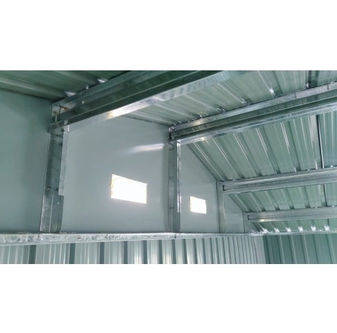 Spacious Outdoor Storage Shed This 13 20FT Outdoor Storage Shed Offers A Generous 250 Square Feet Of Floor Space, Perfect For Storing Trucks, Cars, Large Tools, And Lawn Equipment. With Double Front