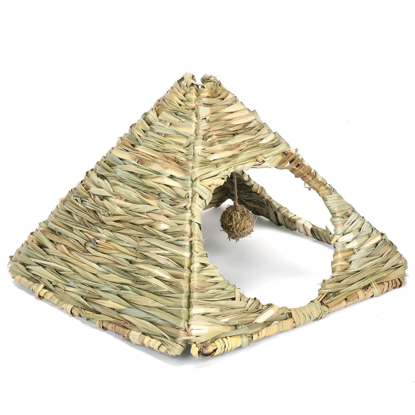 Pet Foldable Grass Hut Rabbit Nest