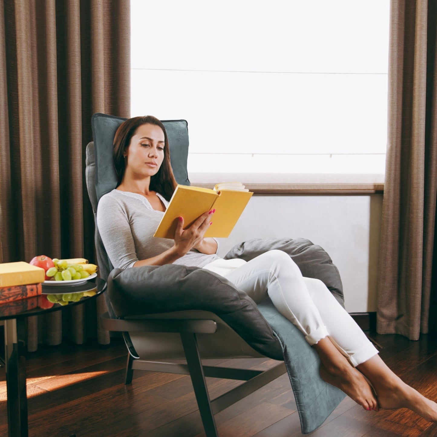 Full Body Electric Massage Mat With Heat Vibration Massage Pad Cushion Back Massage Mattress Chair Pad With Inflatable Head Pillow Lumbar Pillow With 10 Vibration Motors 3 Timers