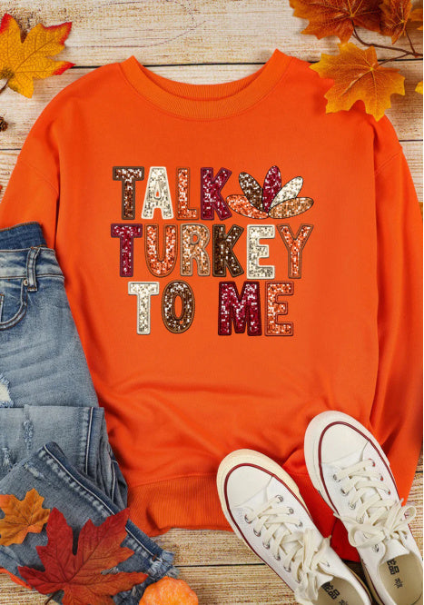 Women's New Round Neck-letter Printed All-matching Top