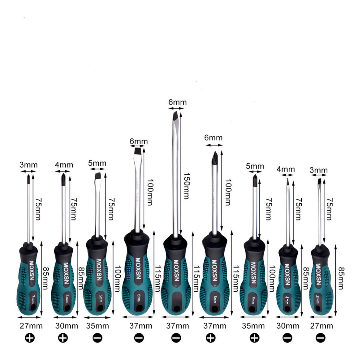 9-Piece Screwdriver Set