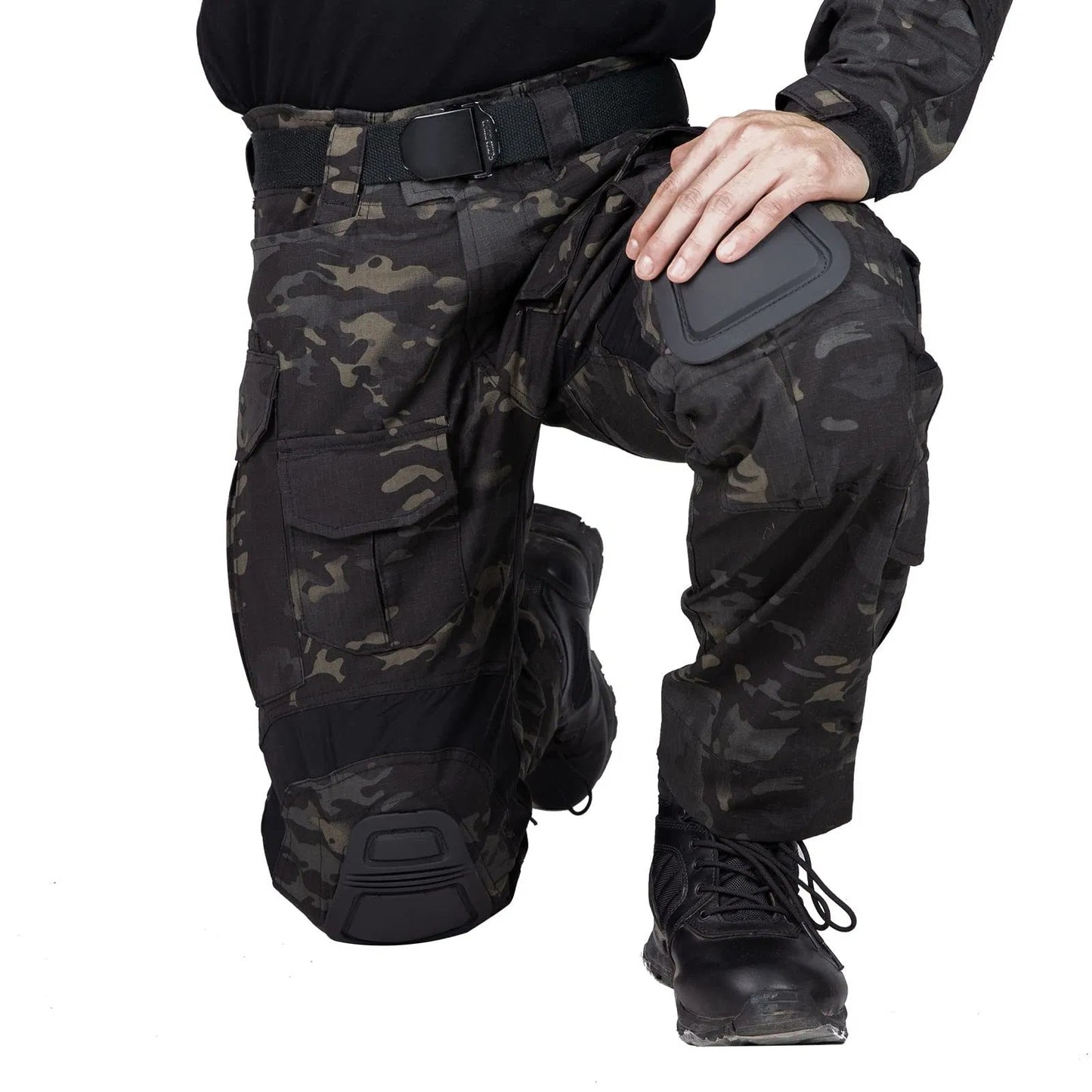 VOTAGOO G3 Combat Pants With Knee Pads Tactical Military Trousers Hunting Multicam Pants For Men Rip-Stop Airsoft Gear