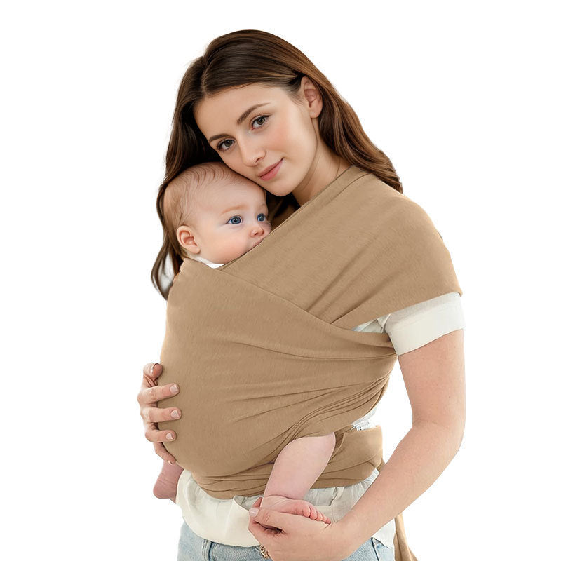 Pure Color All-matching Baby Front Hug Wrap Multifunctional Strap