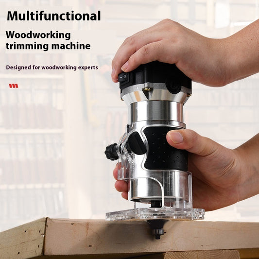6-speed Control Electric Woodworking Trimmer Electric Router