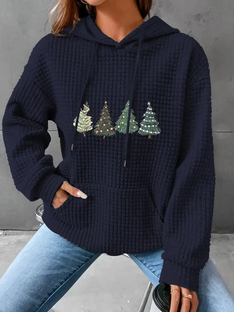 Loose Christmas Hooded Casual Sweater